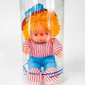 Vintage Polish KRAWAL Boy Doll rubber head and hands